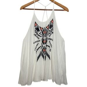 Live 4 Truth Womens X1 Criss Cross Back Tunic Umbrella Aztec Boho Beach Festival